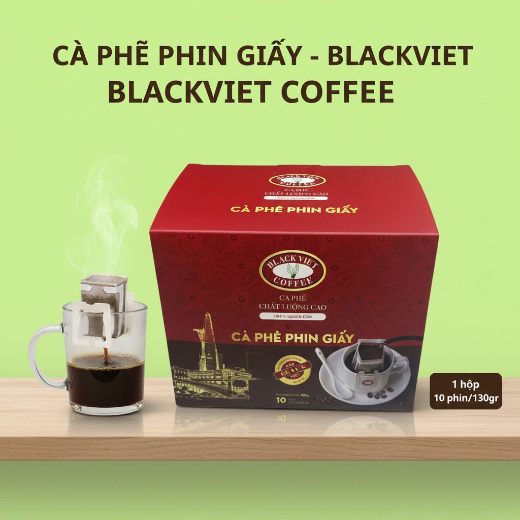 CÀ PHÊ PHIN GIẤY- GU ĐẬM